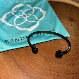 Kendra Scott Gunmetal Drusy Elton Bracelet. Dust bag not included